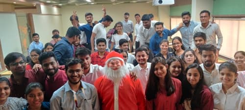 Dr DY Patil Institute of Management & Research Pimpri Christmas Day Celebration photo 3
